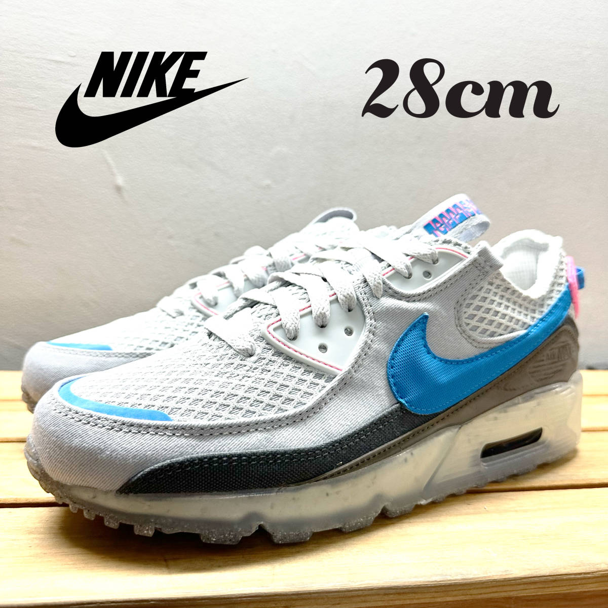 極美品 Nike Air Max Terrascape 90 ナイキ エア マックス テラスケープ 90 スニーカー 28cm DM0033-004_画像1