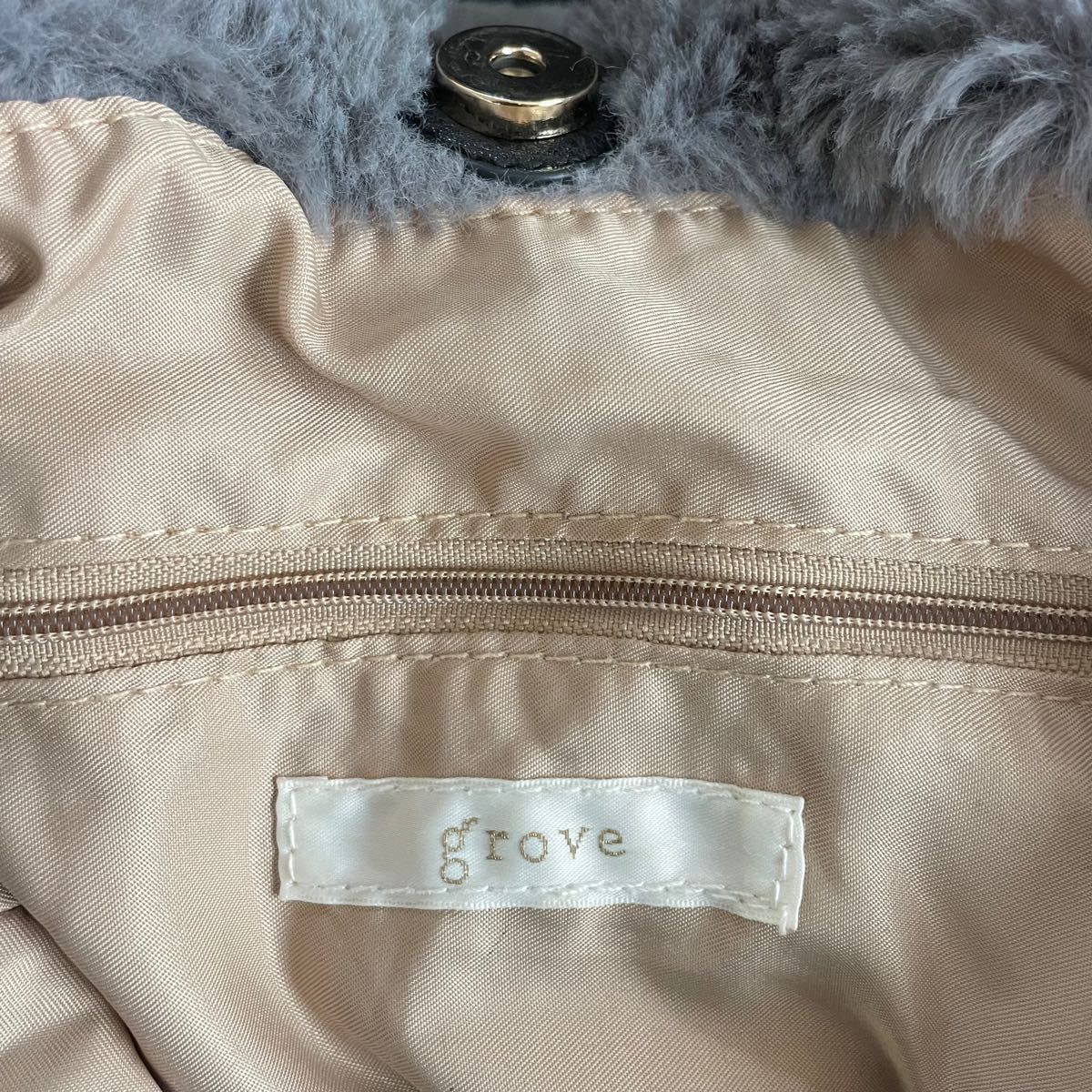 grove ファー　バッグ