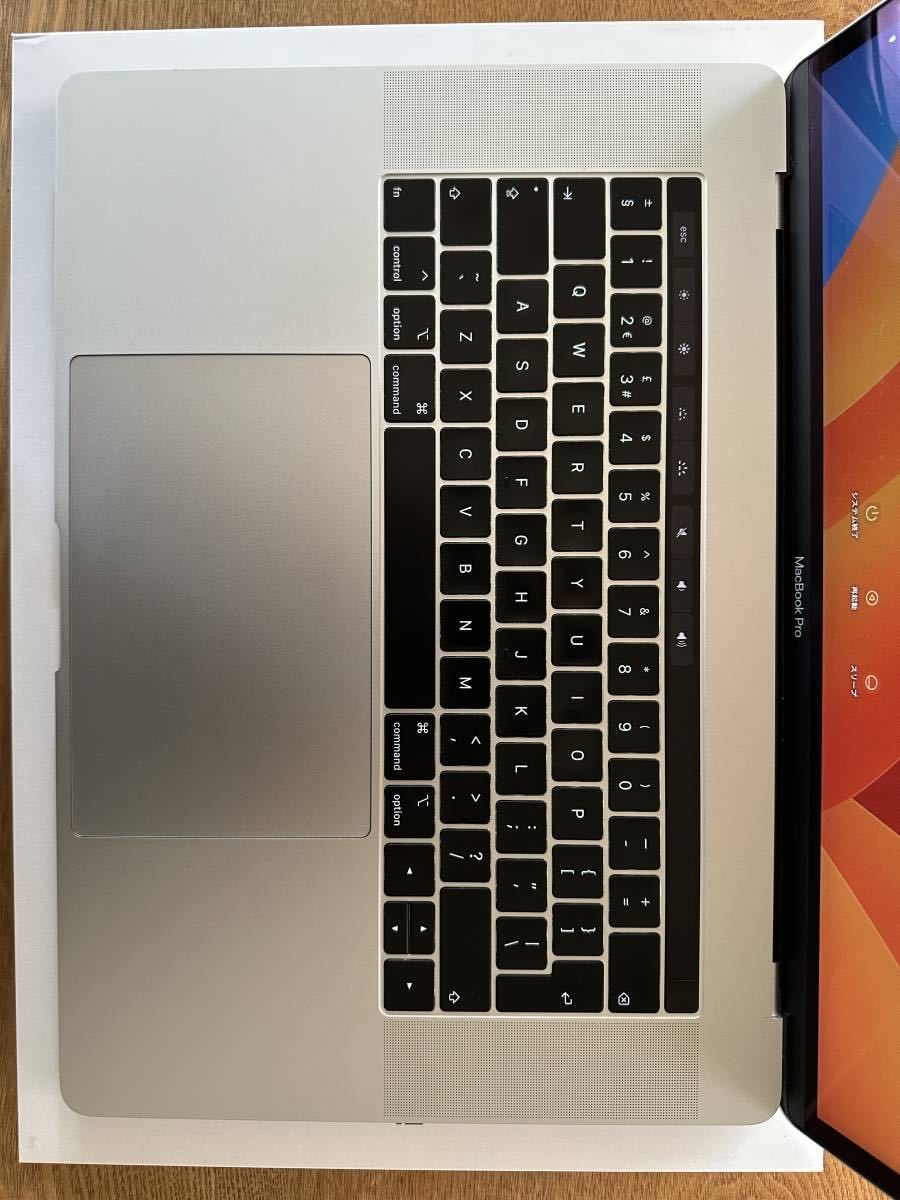 超美品&フルオプションハイスペック！MacBook Pro 15.4-inch 2018 【2.9GHz！メモリ32GB！2400 MHz DDR4 ！ストレージ1T】_画像8