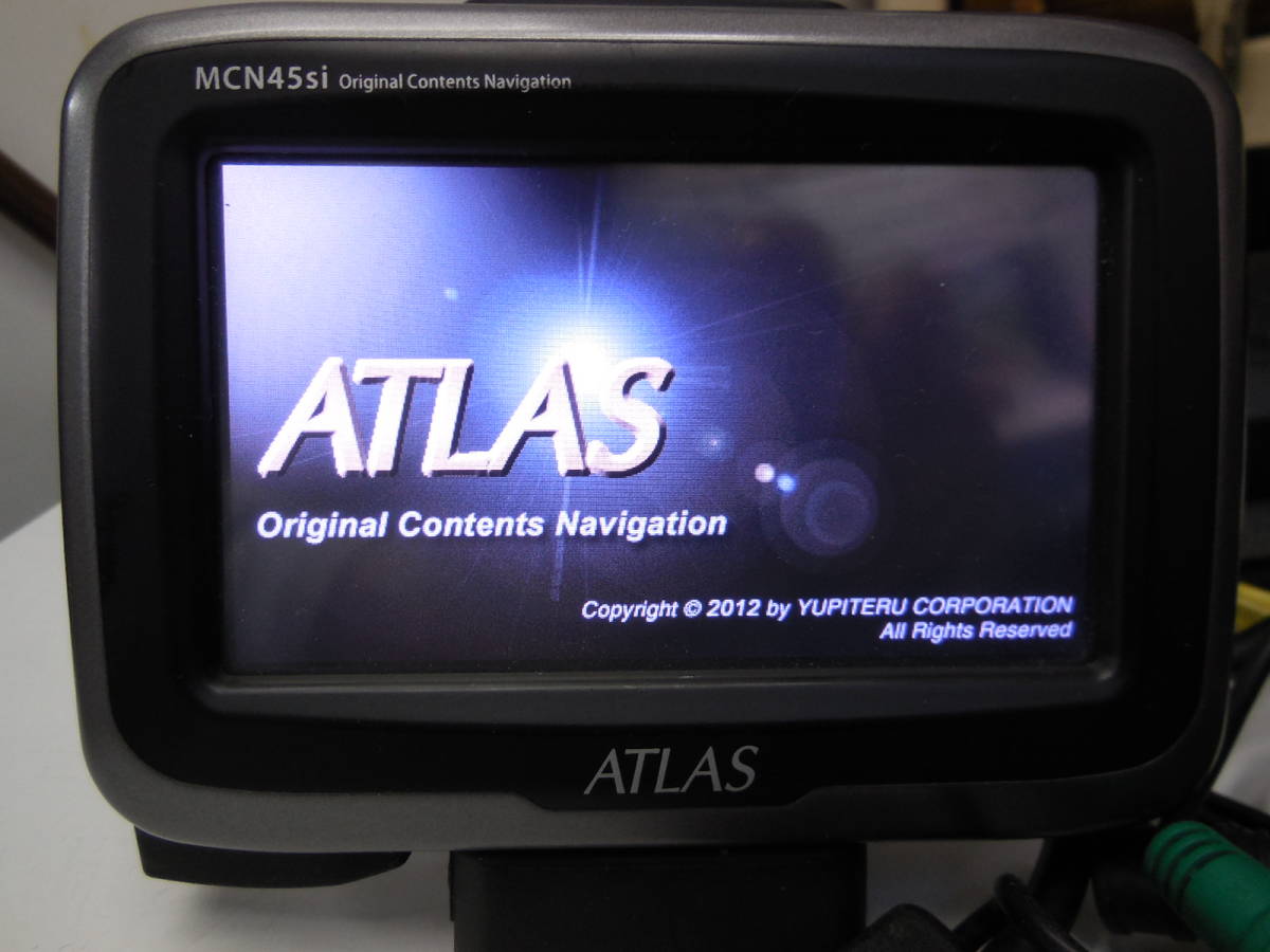 中古 　ナビ　Yupiteru ATLAS MCN45si　レーダー付き　売り切り　美品 送料安_画像3