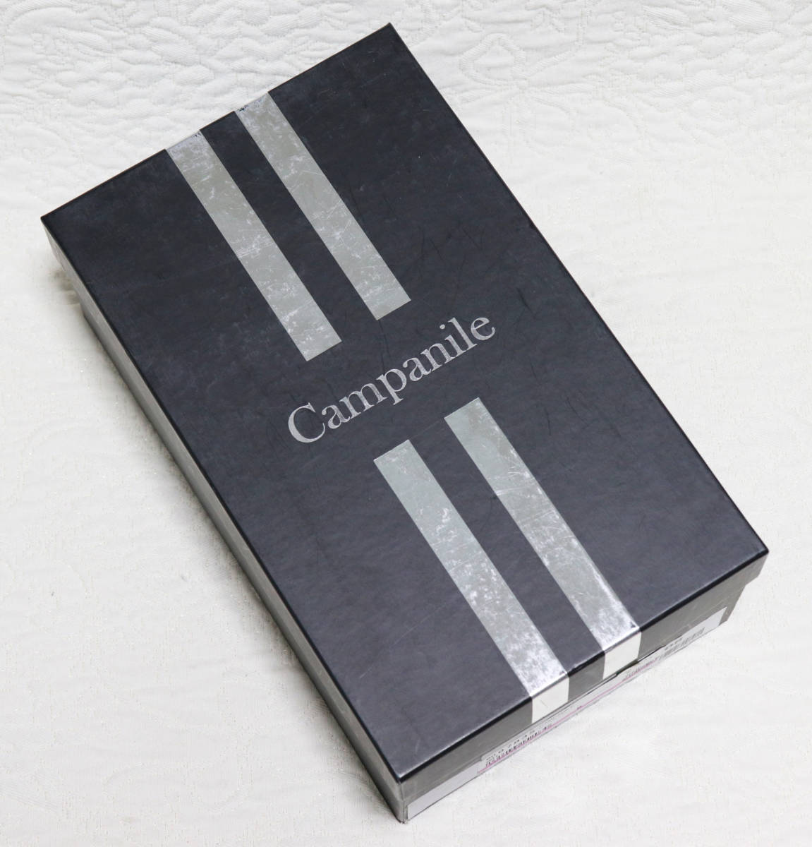 50,600円新品箱付き【Campanile カンパニーレ】ナポリ3大革靴 クロコダイル型押し コインローファー UK8(26.5) v3760