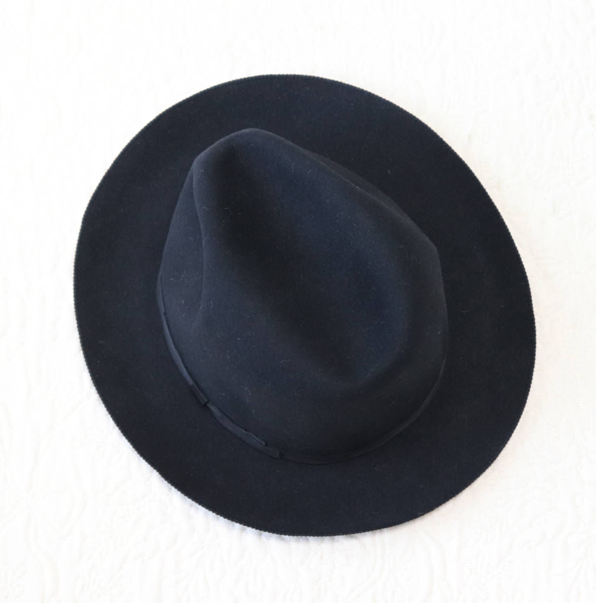 新品【TOKIO HAT】ウール フェルトハット 中折れ帽子 61(サイズ調節可-