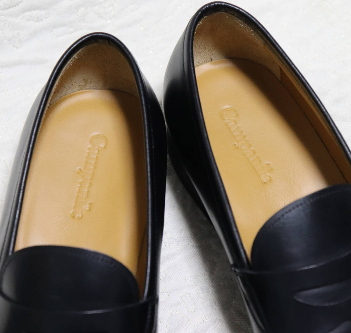 51 700円新品箱付き【Campanile カンパニーレ】ナポリ3大革靴 コイン