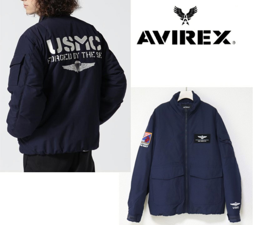 新品タグ付き【AVIREX アヴィレックス】 USMC UTILITY パディング