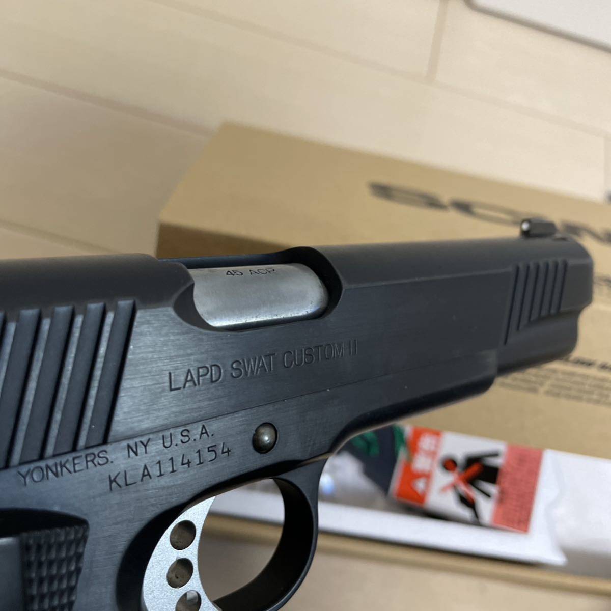 WA キンバー LAPD SWATカスタム2 New バトルダメージ ガスガン WA キンバー LAPD SWATカスタム2 New バトルダメージ ガスガン