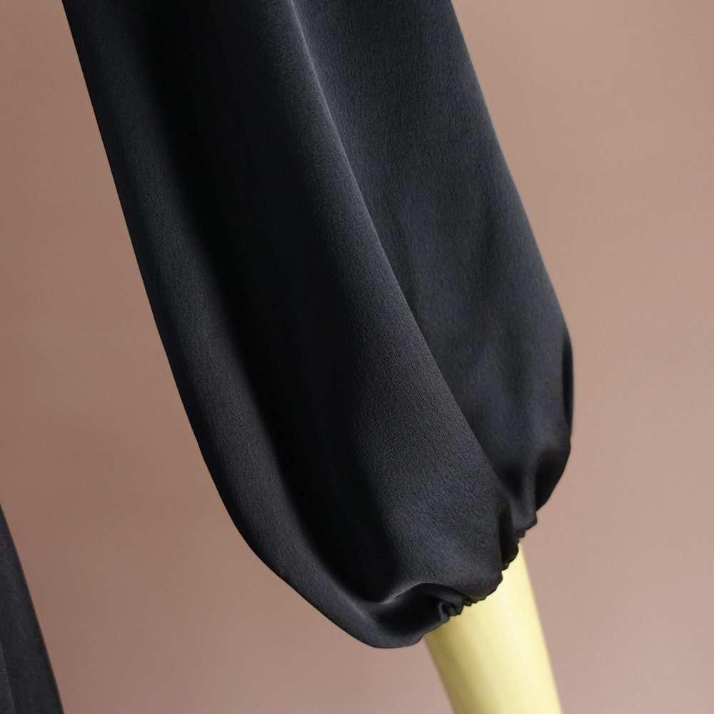  новый товар DKNY 2/9 номер Donna Karan чёрный One-piece вечернее платье черный длинный рукав свадьба 2 следующий .... формальный презентация исполнение ..46X0203