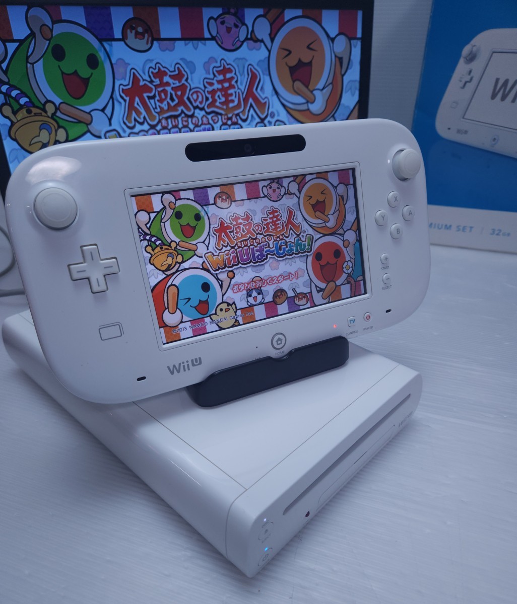 新しい到着 美品 任天堂 Nintendo WiiU Wii U 本体 32GB WUP-101