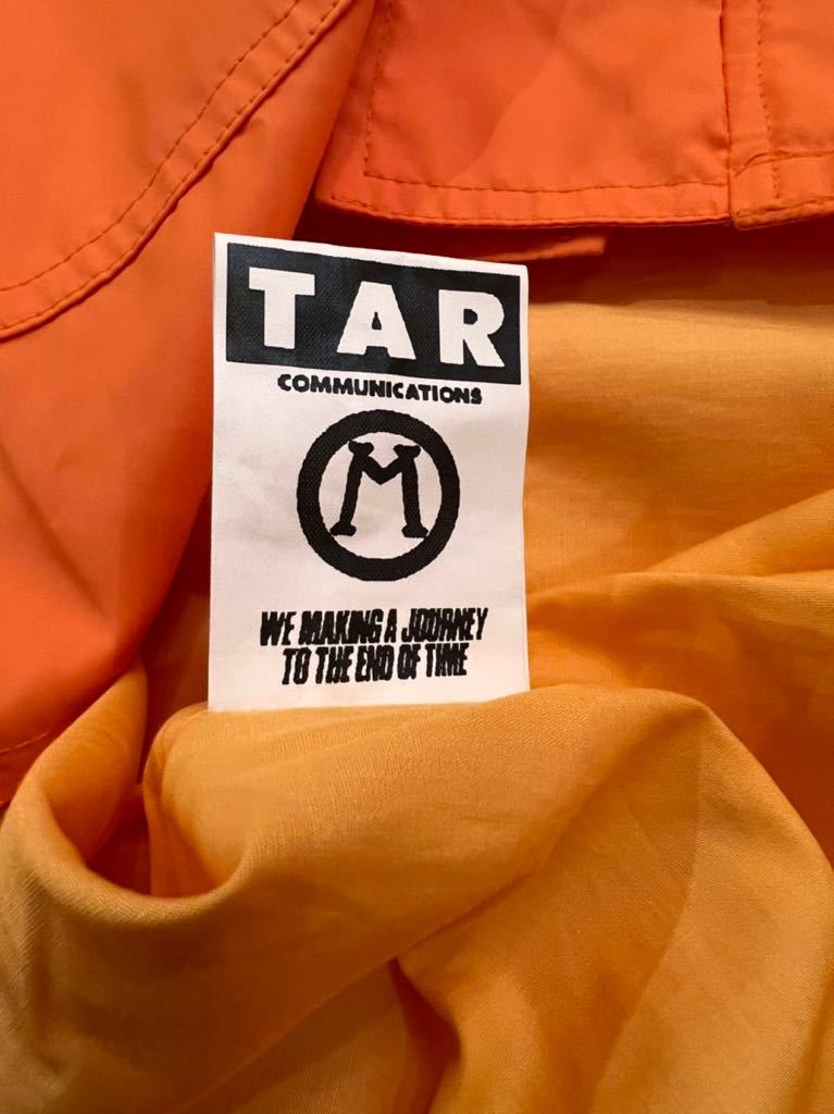 TAR communicationsナイロンジャケット オレンジ　初期_画像4