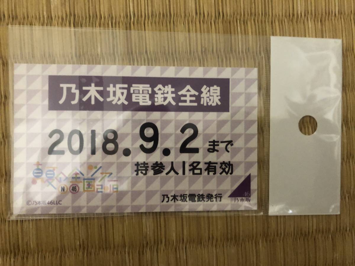 乃木坂46 真夏の全国ツアー2018 会場限定 乃木坂電鉄カード 和田まあや_画像2