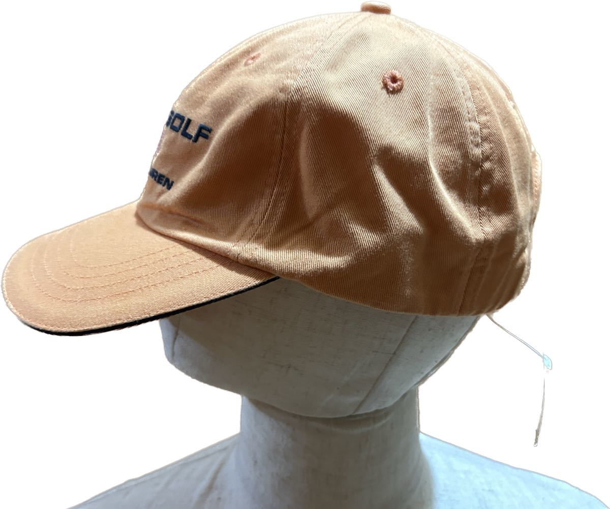 デッドストック90s Polo Ralph Lauren 6Pキャップ ポロラルフローレン Golf ゴルフ Sport スポーツ CAP 帽子 Vintage ヴィンテージ_画像2