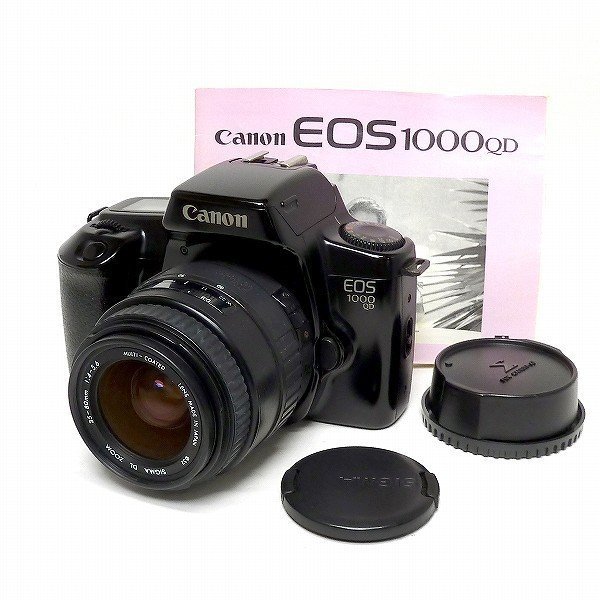 2022人気の R85【Canon】EOS1000QD レンズ SIGMA 35-80mm フィルム