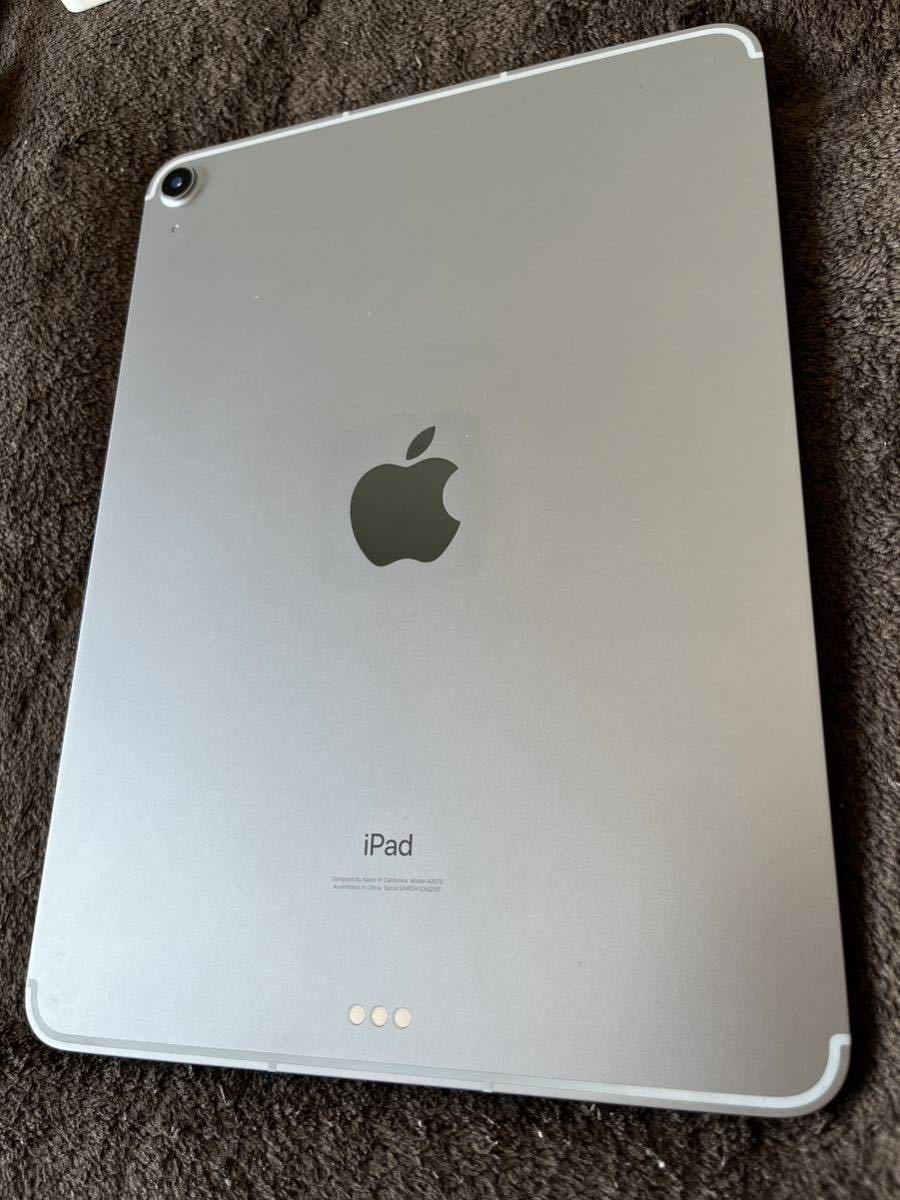 【送料無料】 iPad Air 第4世代 Wi-Fi+Cellular A2072 スカイブルー 64GB_画像3