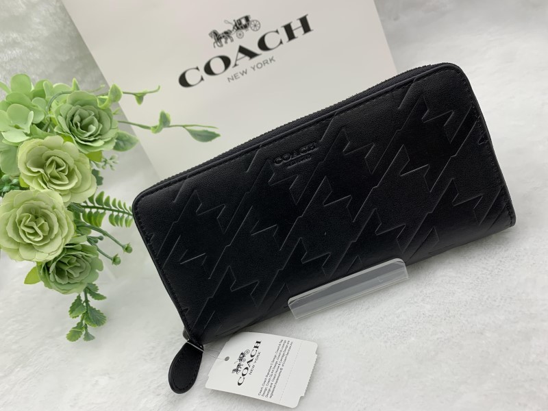 コーチ COACH 長財布 財布 メンズ プレゼント ロング ジップ 新品 未