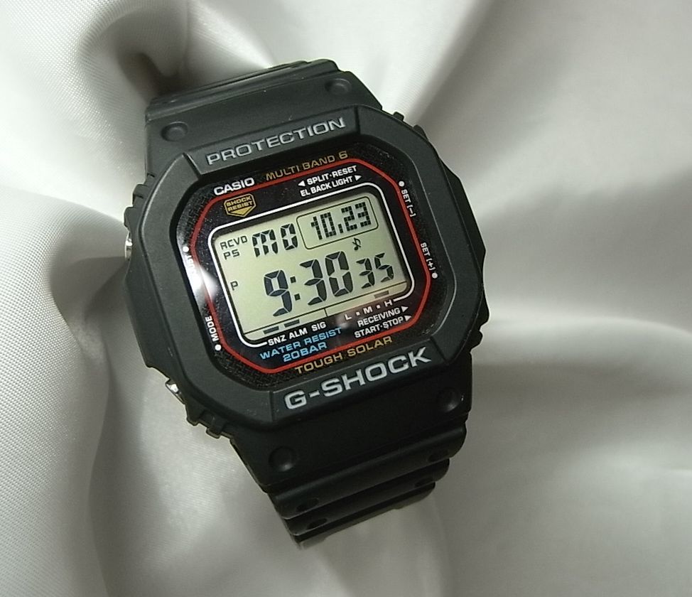 500円スタート◆正規品美品　CASIO　カシオ　ジーショック 電波ソーラー　GW-M5610メンズ腕時計　タッチソーラー（Y1）_画像4