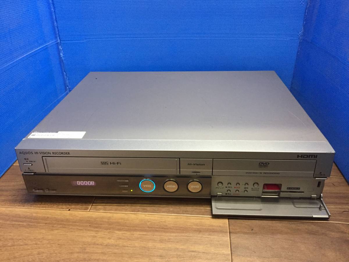 おまけ付】 SHARP シャープ VHS/DVD/HDD 一体型レコーダー DV-ACV32