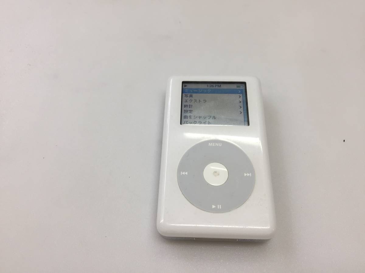 iPod 第4世代 A1099　60GB　本体のみ　中古品B-9343_画像1