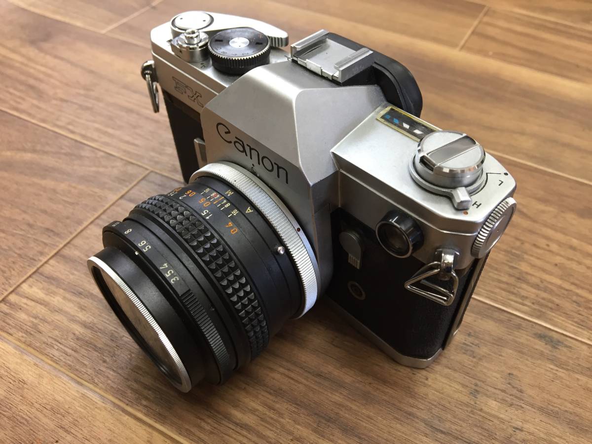 Canon FX カメラ キャノン FL 35mm 1:3.5 ジャンクB-9459の画像3