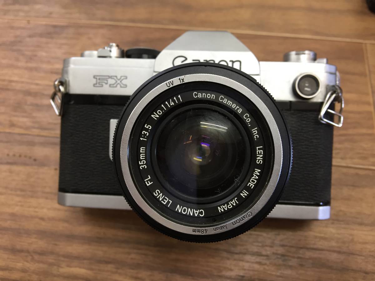 Canon FX カメラ キャノン FL 35mm 1:3.5 ジャンクB-9459の画像4