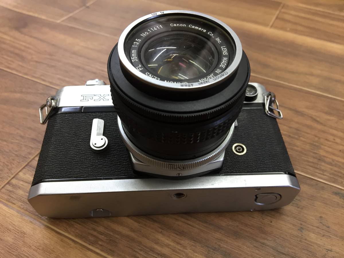 Canon FX カメラ キャノン FL 35mm 1:3.5 ジャンクB-9459の画像6