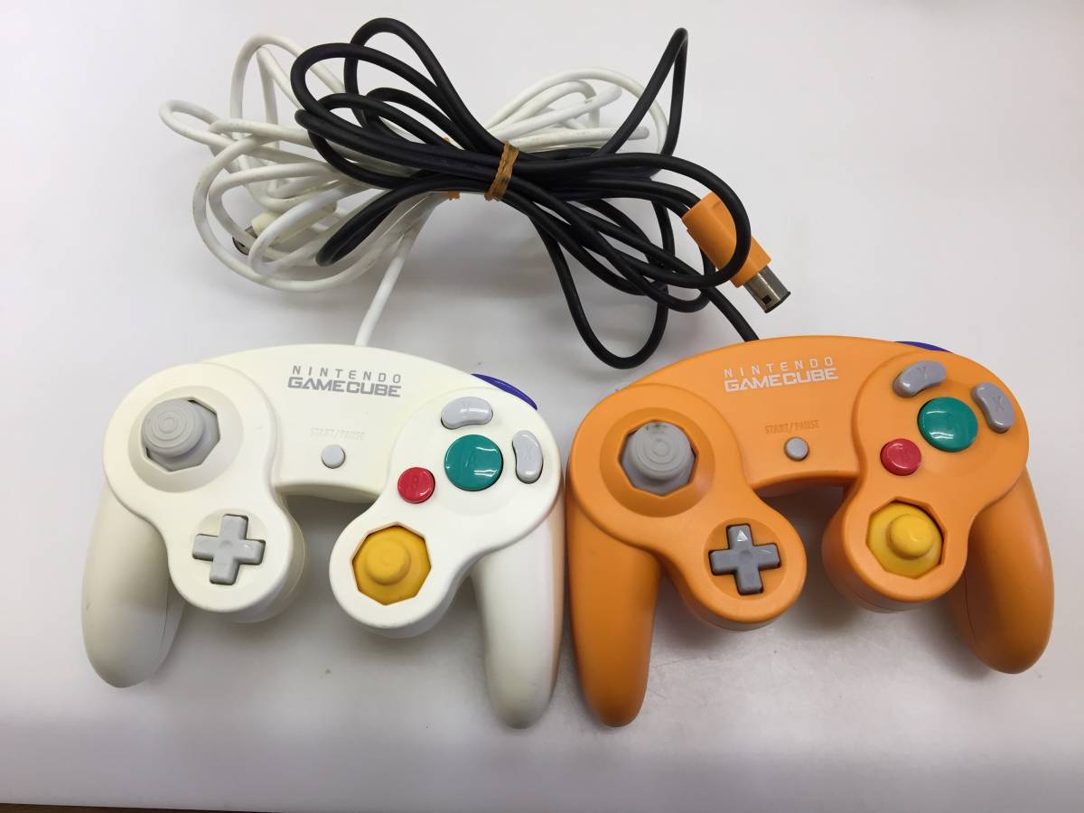 ゲームキューブ用コントローラ DOL-003 ２個 中古品B-9487_画像1