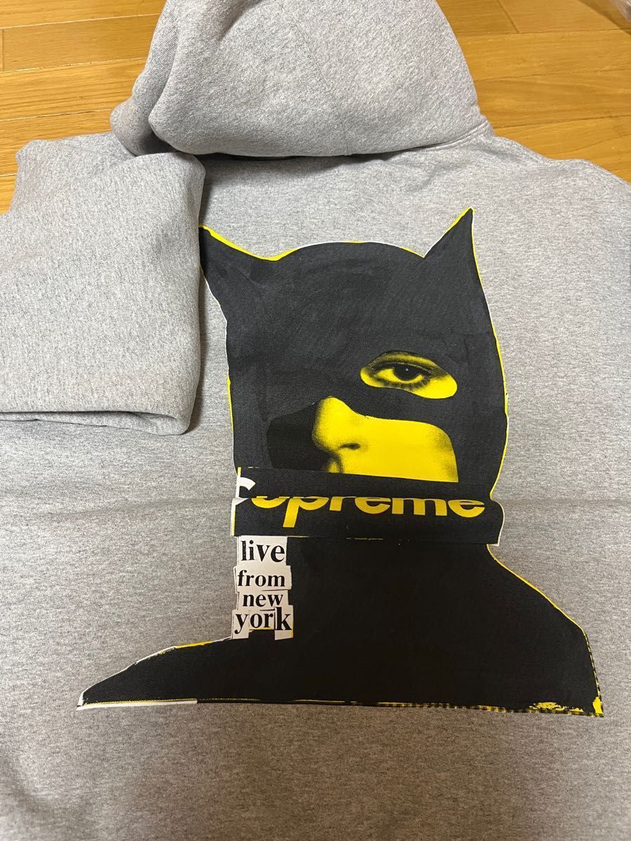 Supreme Catwoman Hooded Sweatshirt "Heather Grey"