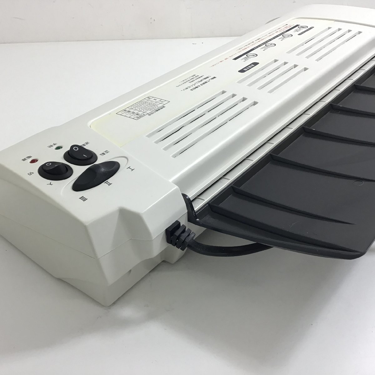 MrMax　ラミネーター　名刺～A3サイズ　MGC-NHA3　●通電確認済●　現状品【同梱不可/家電類/売り切り/10-73】_画像6