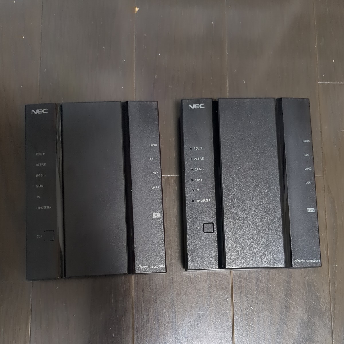 送料込】【2個セット】Aterm 無線LANルーター WG2600HP4 NEC メッシュ