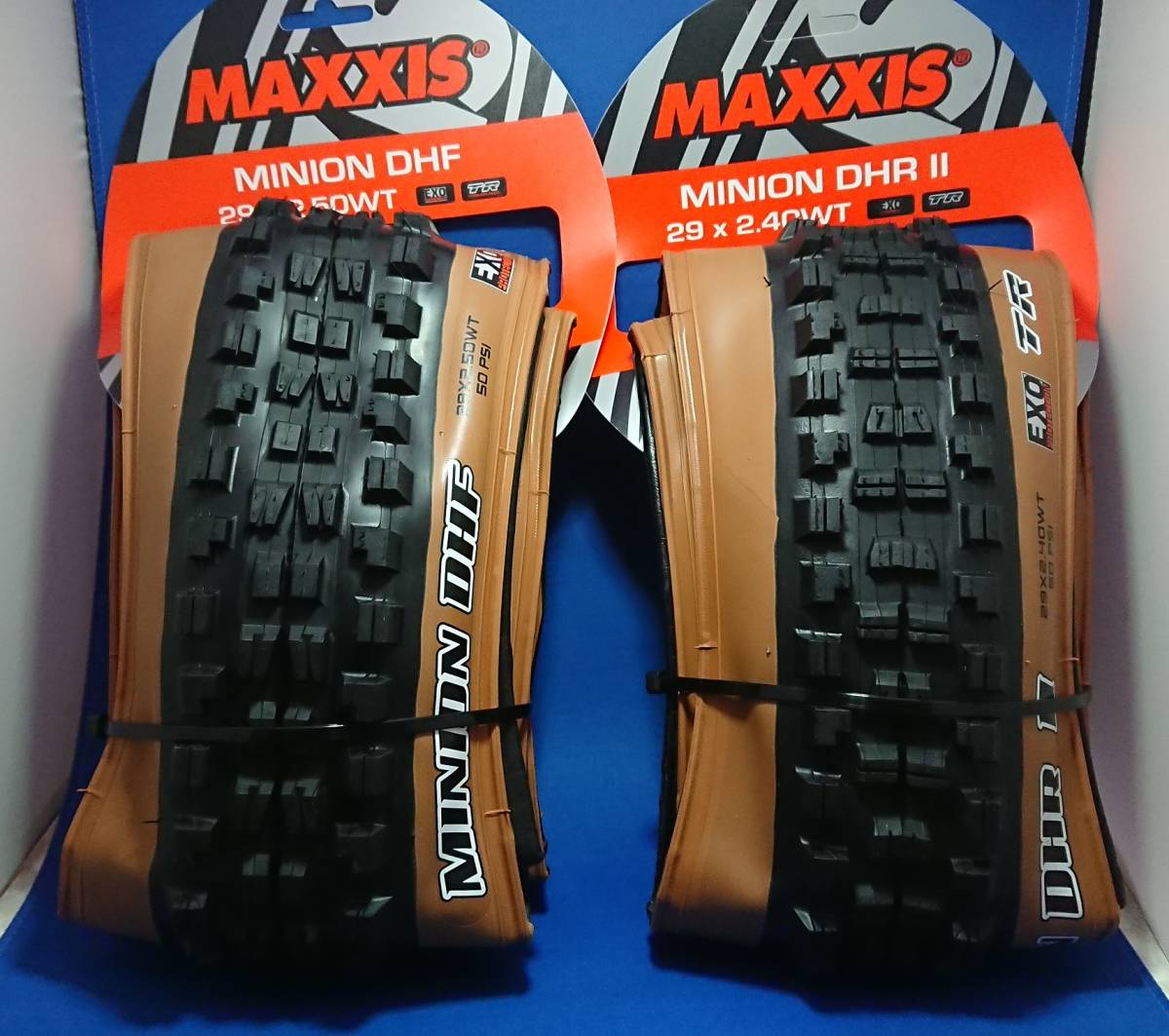 限​定​販​売​】 29×2.50 DHF MINION 【新品・前後セット】MAXXIS WT