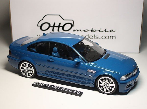 【期間限定】 新品 Blue M3 E46 BMW 1/18 ▲最後1台！限定品！OTTO no 新品 E92 E36 E30 乗用車