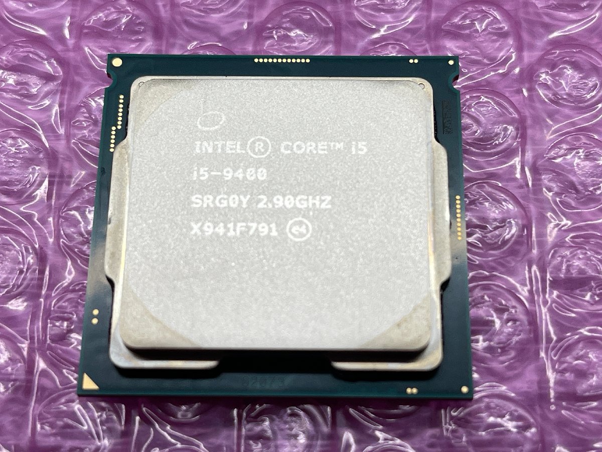 有名ブランド ☆Intel Core i5-9400 @2.90GHz 最大4.10GHz/6C☆動作