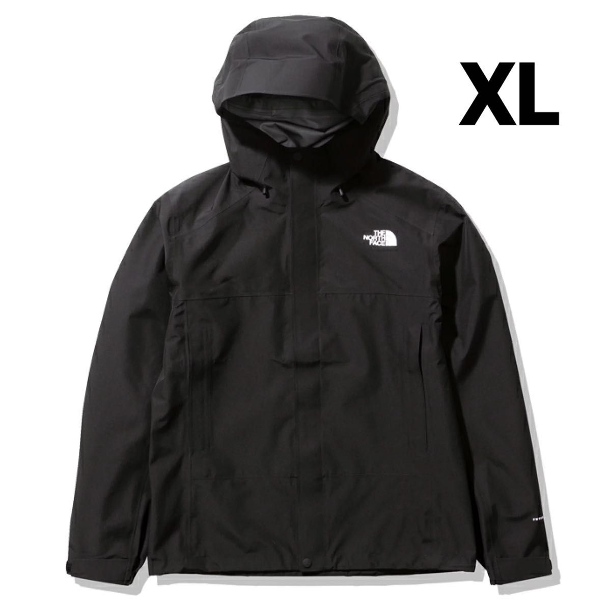 ノースフェイス THE NORTH FACE FL ドリズル　ジャケット　XL  ブラック 黒 ナイロンジャケット