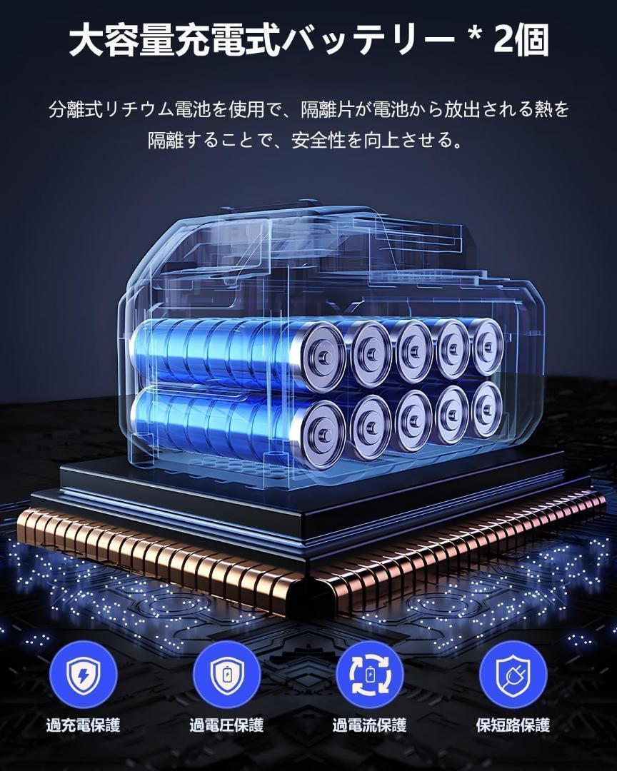 高圧洗浄機 コードレス 充電式 水圧洗浄機 家庭用 水噴射量5.2L 24V 500W 洗車機 充電式 庭 階段 屋外 外壁 ベランダ 年末大掃除_画像4