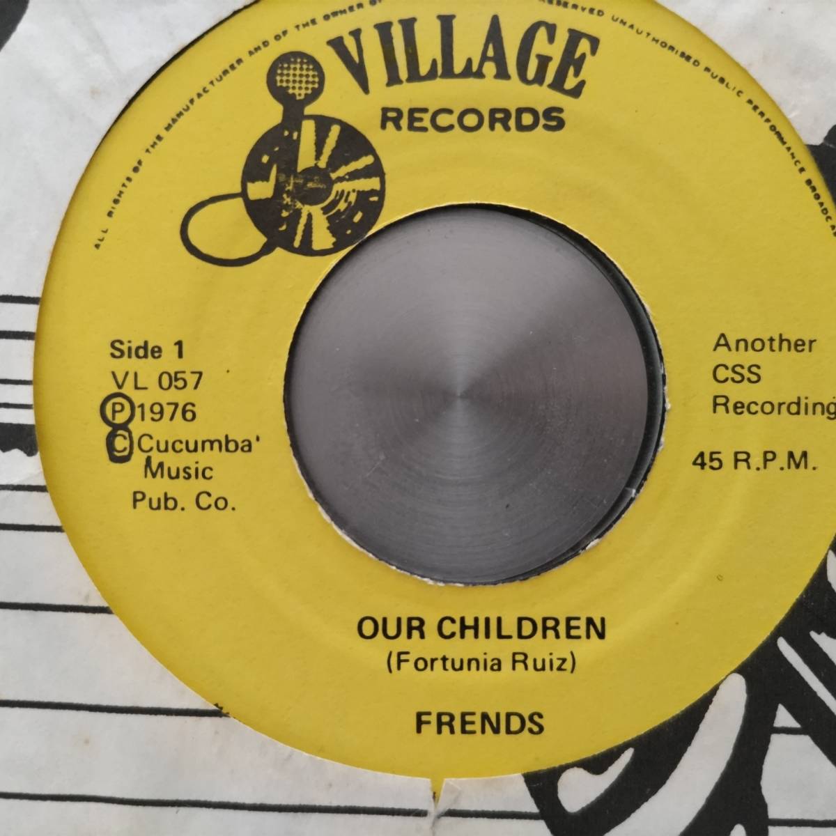 ◆即決◆MEGA RARE◆KILLER ISLAND JAZZ FUNK CROSSOVER SOUL REGGAE◆◆◆FRENDS◆◆◆OUR CHILDREN / MUSIC MY LIFE◆◆◆ORIGINAL◆_画像1