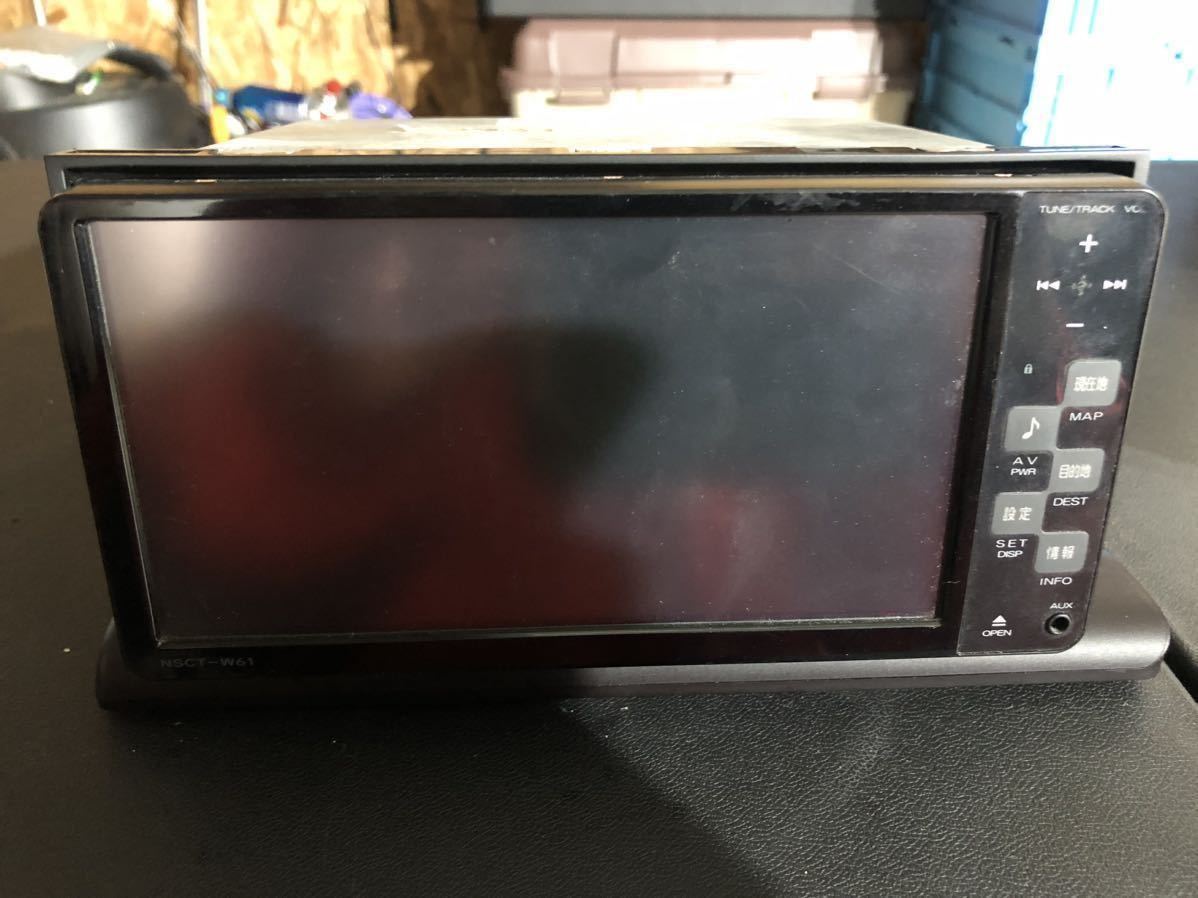 トヨタ 純正ナビ SDナビ NSCT-W61 プリウス_画像1