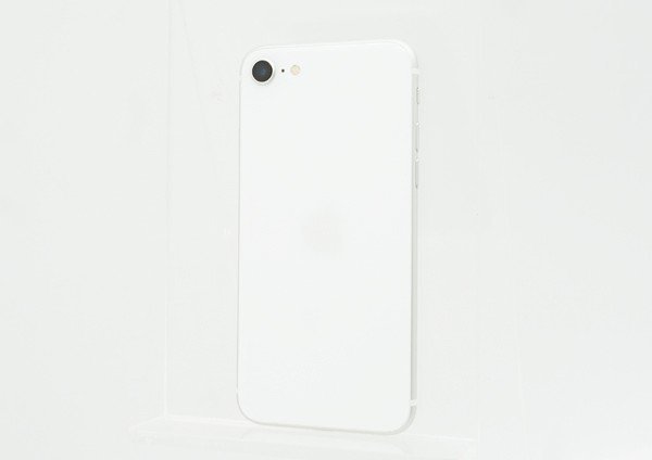 ◇【au/Apple】iPhone SE 第2世代 128GB SIMロック解除済 MXD12J/A スマートフォン ホワイト