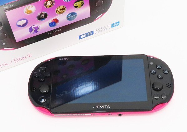 新作ウエア ソニー】PS ○【SONY Vita ピンク/ブラック PCH-2000 Wi-Fiモデル PS Vita本体 新作ウエア ソニー】PS ○【SONY Vita ピンク/ブラック PCH-2000 Wi-Fiモデル PS Vita本体