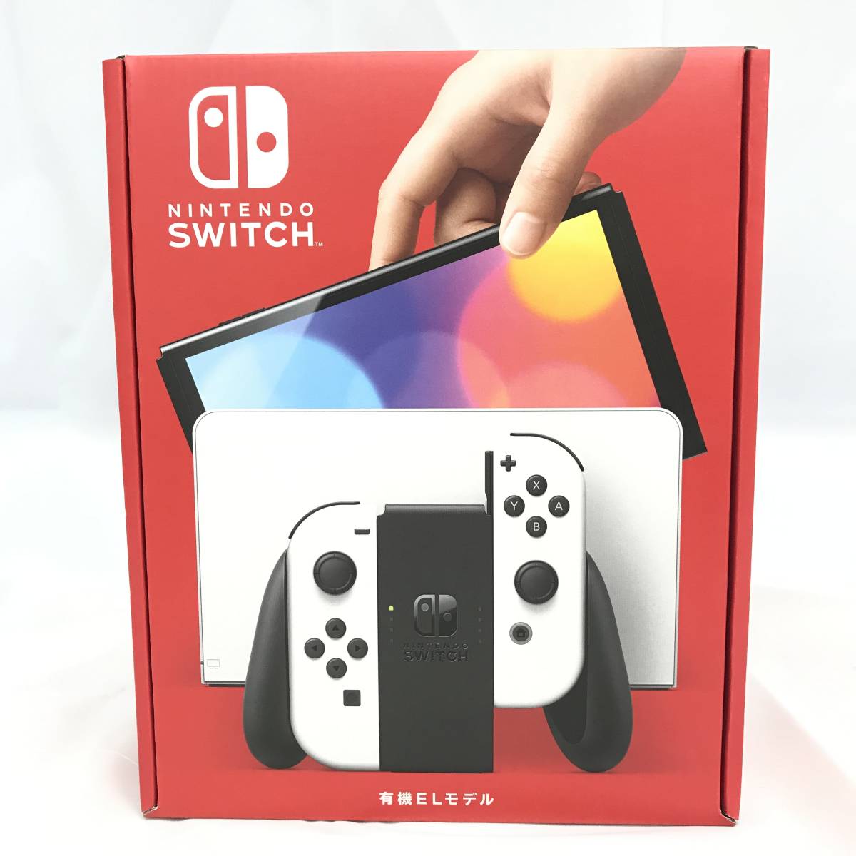 □未使用品Switch本体【NintendoSwitch本体 有機ELモデル ホワイト