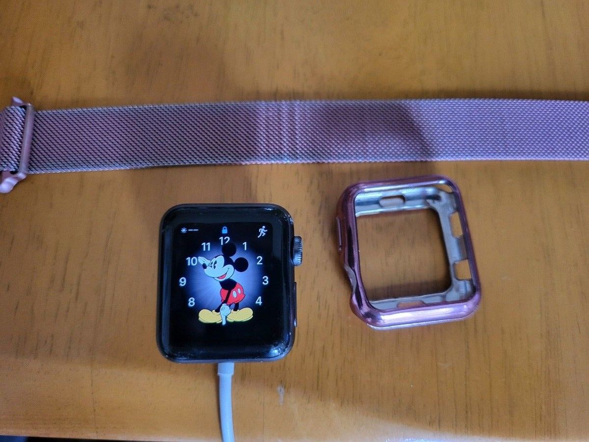 Apple Watch Series3 38cm アップルウォッチ シリーズ３ スペースグレー　A1858