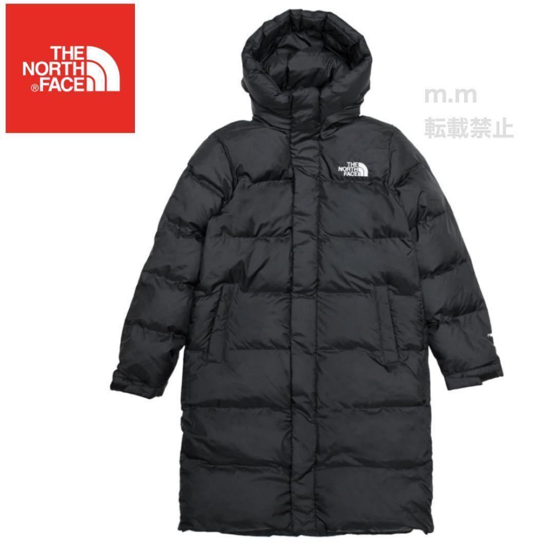 新品未使用 THE NORTH FACE ノースフェイス ベンチコート ロングコート ダウンコート アウター スポーツ ブラック 黒 L 海外正規品 観戦_画像5