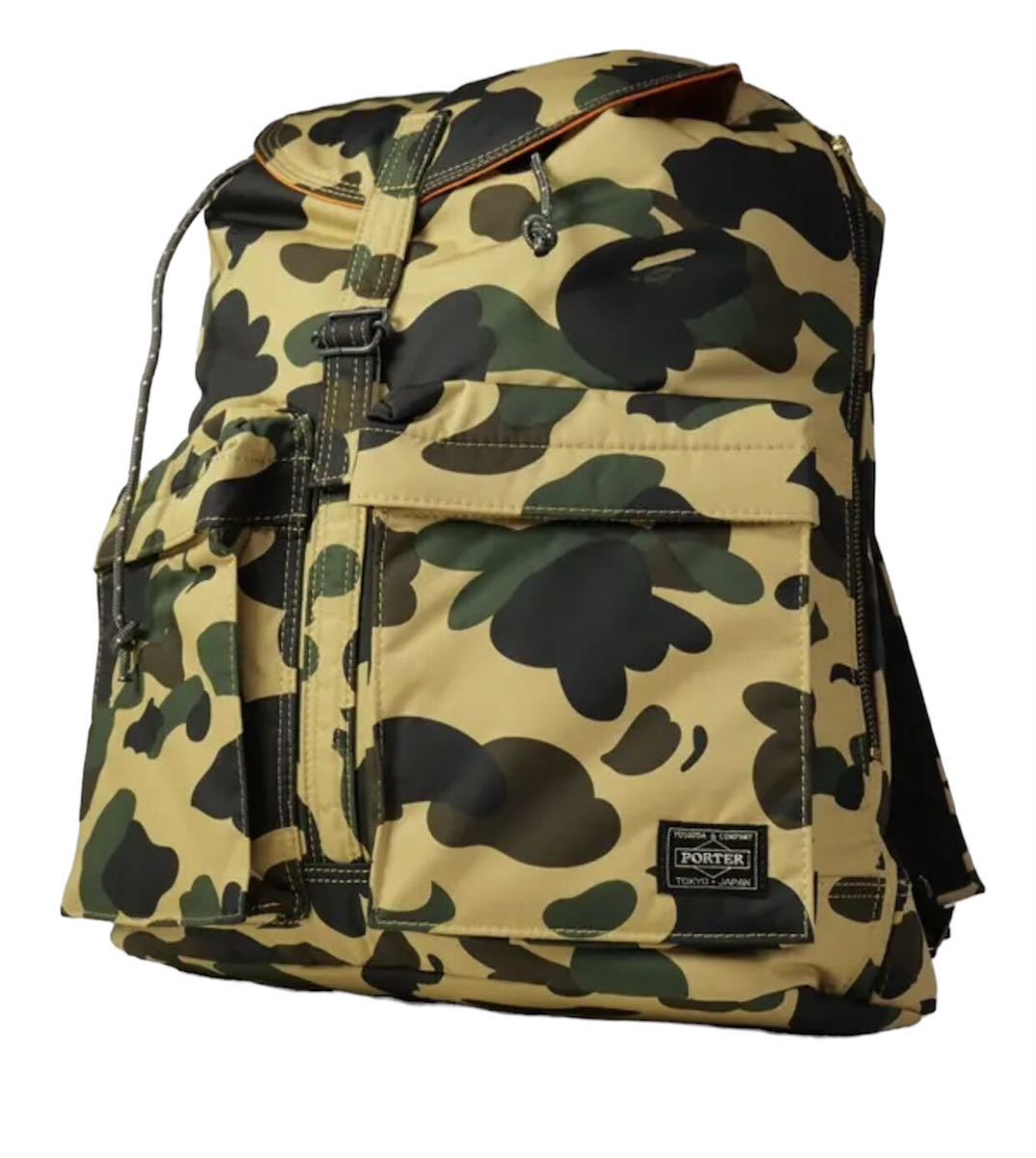 A BATHING APE × PORTER バックパック A BATHING APE × PORTER バックパック
