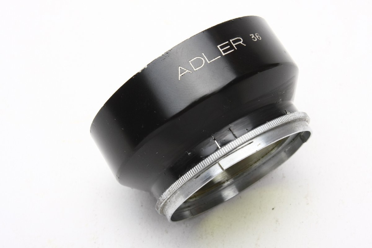 ※ ADLER アドラー 金属製 レンズフード フィルター付き フィルター径36mm メタルフード ※状態注意 PA1580_画像5