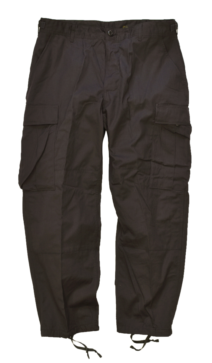  super rare size![Medium-X-Short][ dead stock ]90\'s the US armed forces the truth thing [U.S.army]BDU[BLACK 357] black cargo pants [M-XS]AF0802-00