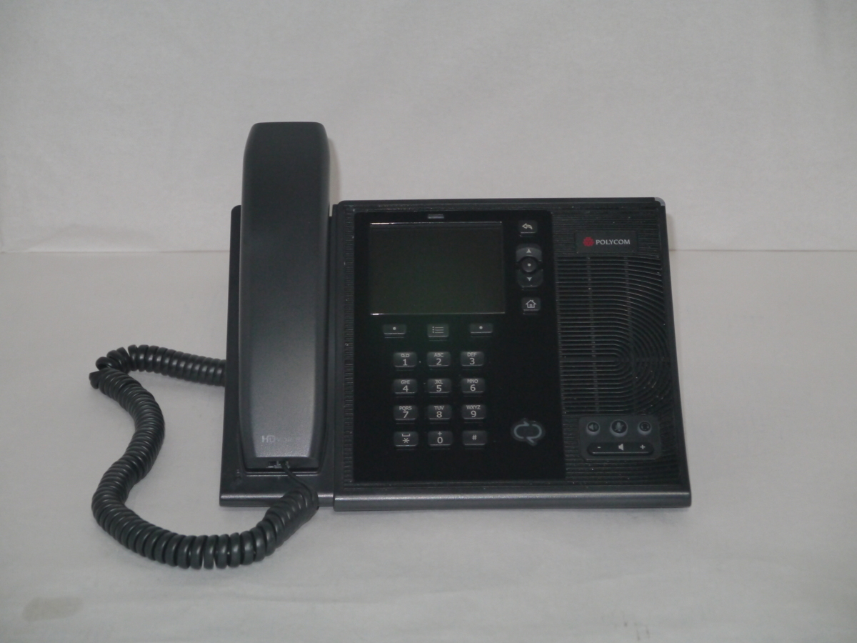 ポリコム 電話機 POLYCOM CX600 IP 通電確認_画像1
