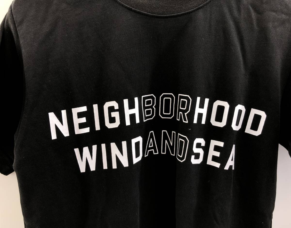 ネイバーフッド NEIGHBORHOOD x ウィンダンシー WIND AND SEA NHWDS-3/C-TEE.SS Tシャツ BLACK　221FRWSN-STM03S　S_画像3