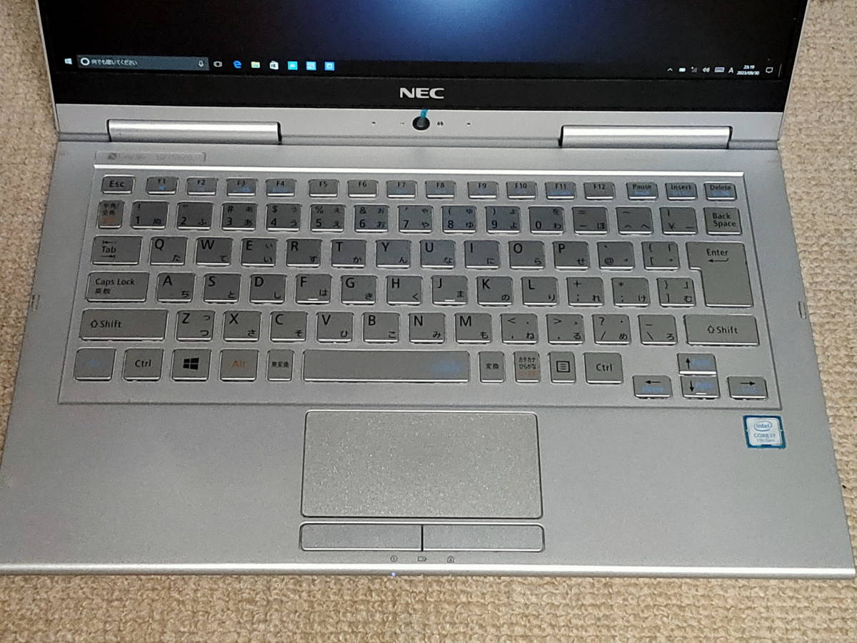 NEC LAVIE Hybrid ZERO PC-HZ750GAS Ci7 薄型高解像度液晶タッチパネル Webカメラ付き_画像2