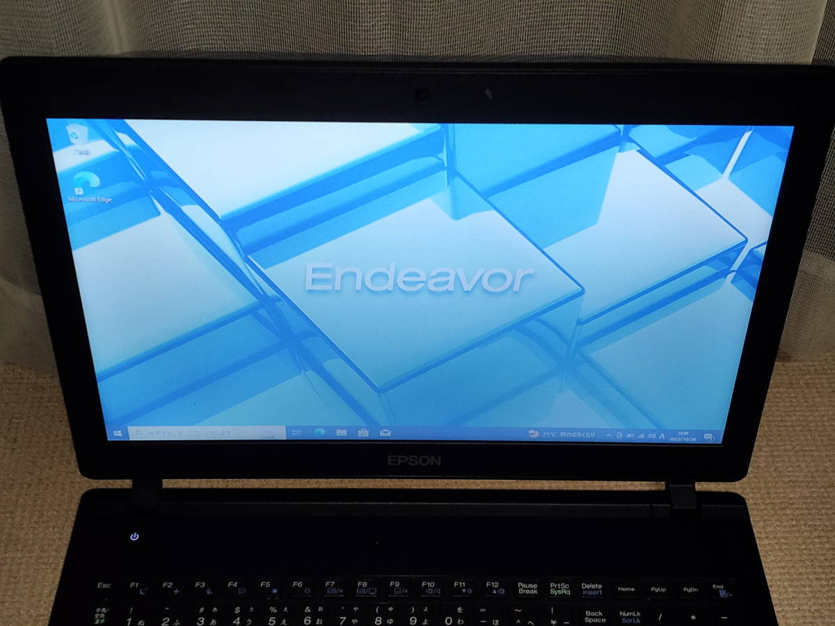 EPSON Endeavor NJ4000E Corei3 SSD搭載 Webカメラ付き_画像3