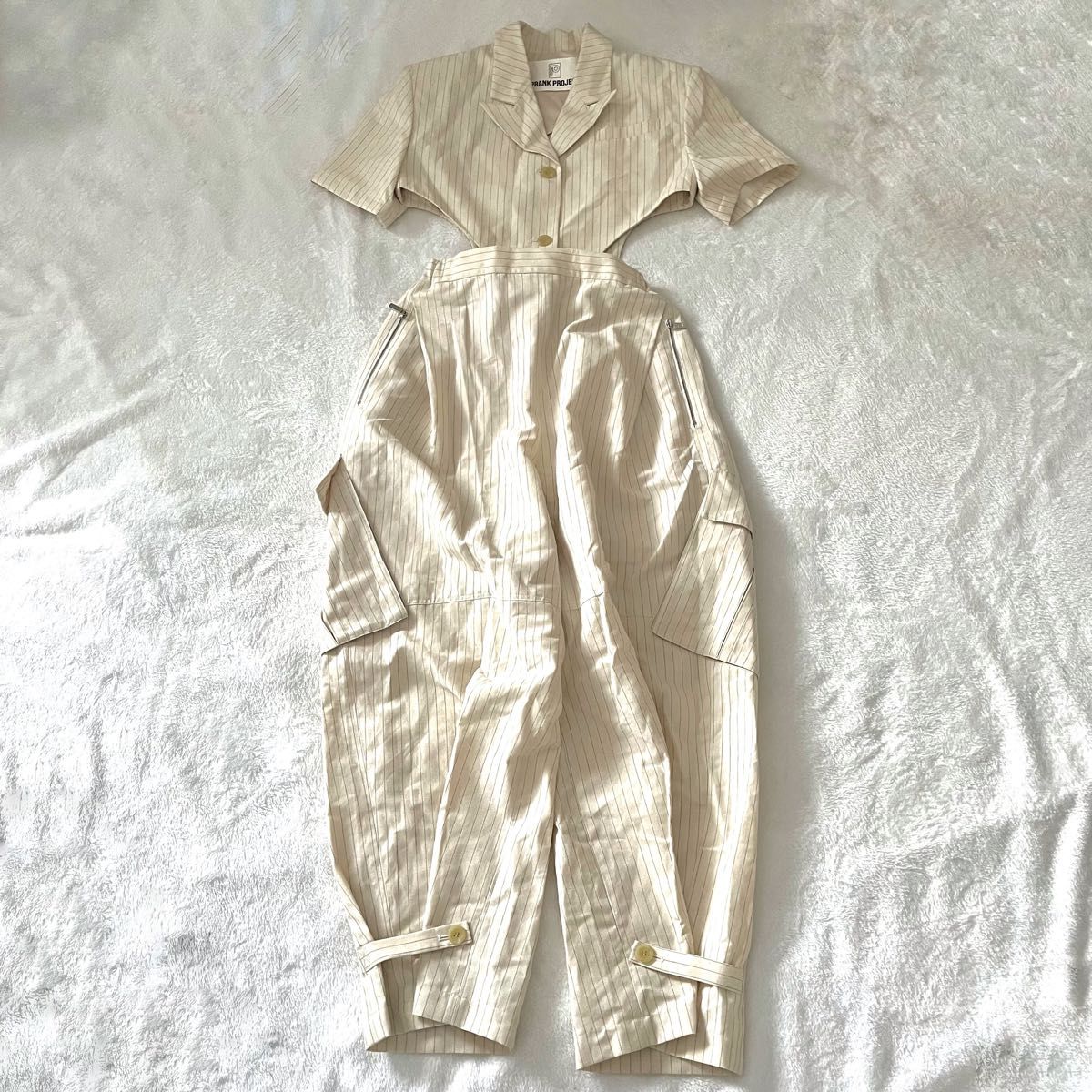 PRANK PROJECT 2WAYカットアウトオールインワン Two-way Cut-out Jumpsuit オフホワイト