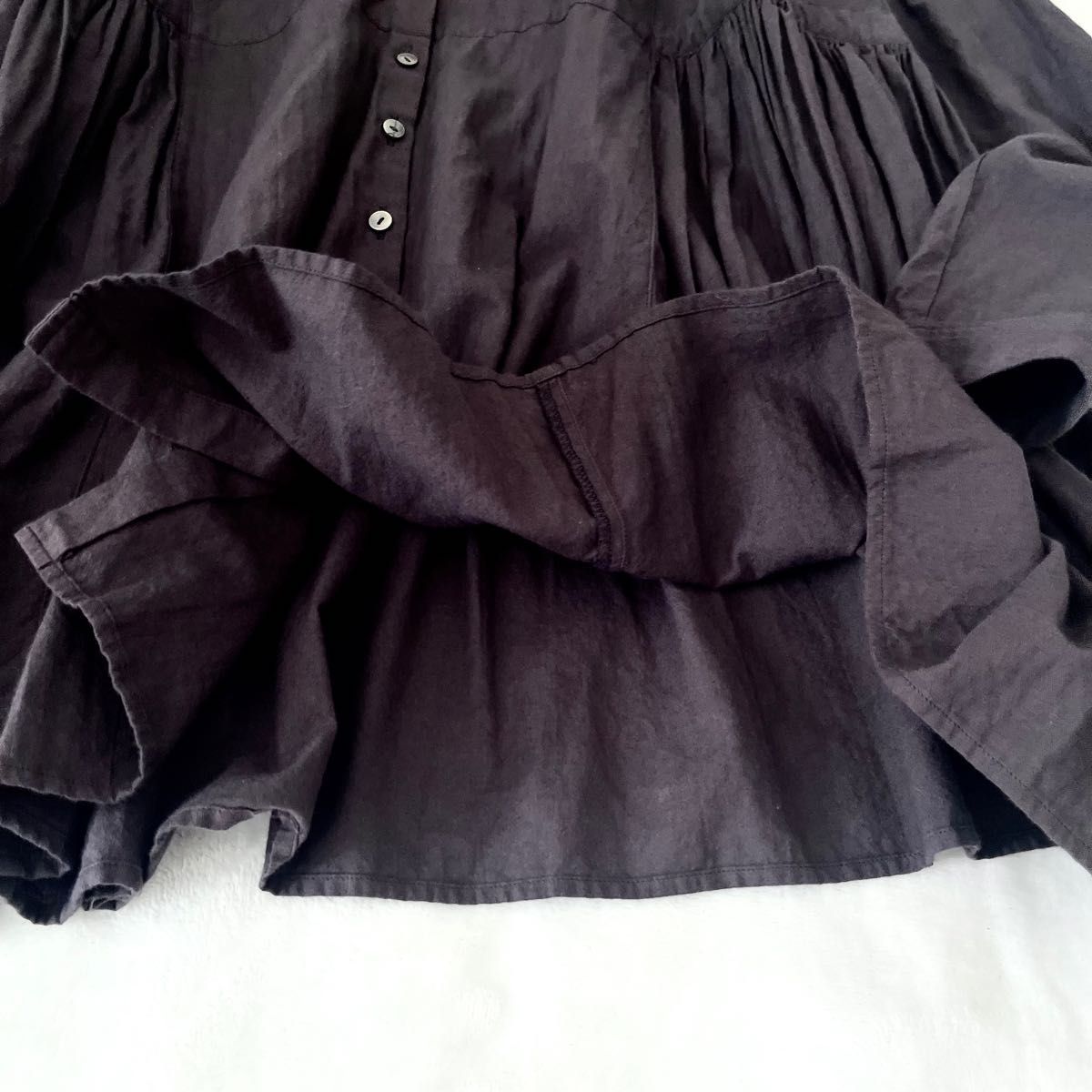 IKKUNA over blouse オーバーブラウス スミクロ イクナ suzuki