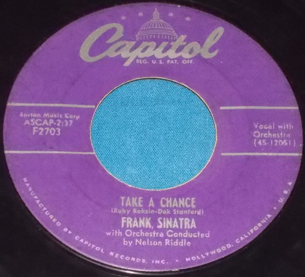 ☆7inch EP★US盤●FRANK SINATRA/フランク・シナトラ「Young At Heart/ヤング・アット・ハート」50s名曲!●_画像3