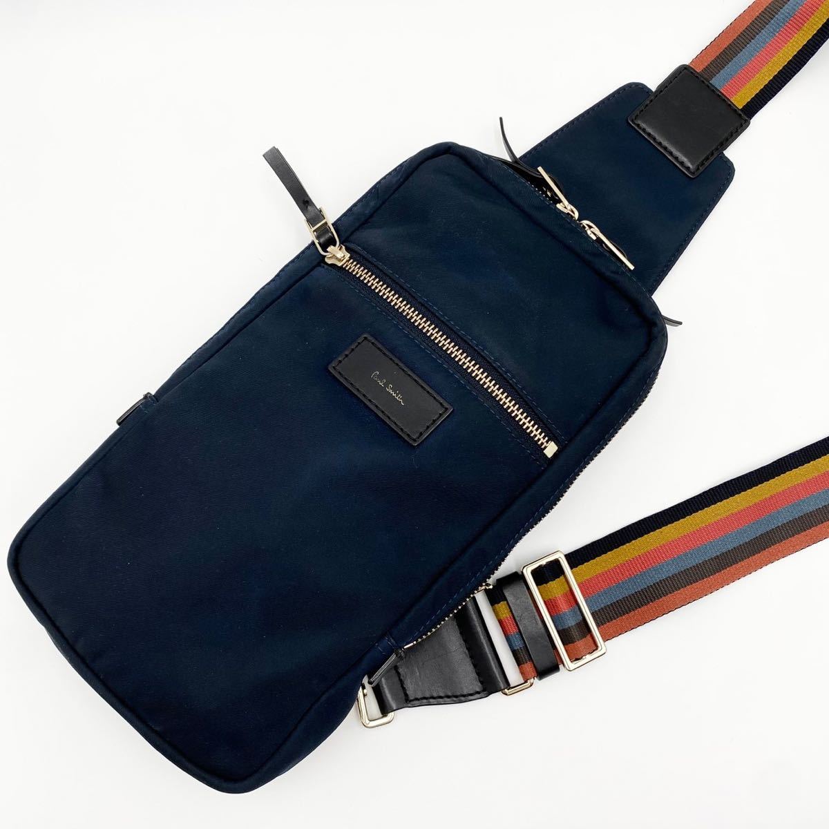 極美品 Paul Smith ポールスミス ボディバッグ ショルダーバッグ